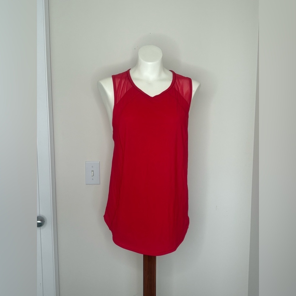 Lululemon Sculpt Tank True Red Size 6 - Picture 4 of 9
